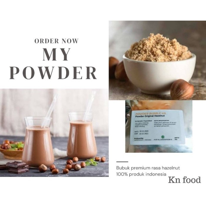 

Powder Preum Hazelnut -1Kg - Powder Hazelnut Preum - Hazelnut