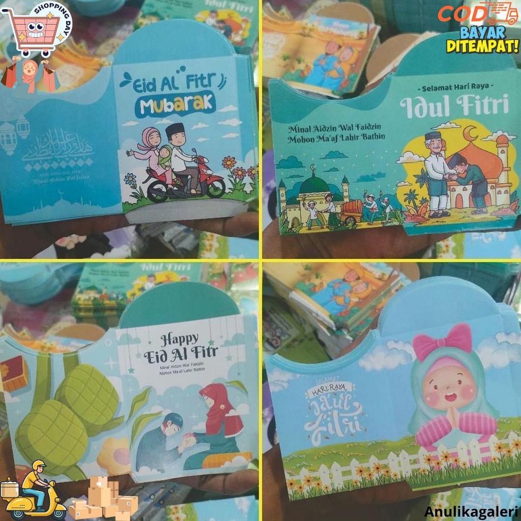 

Amplop Lebaran Medium Muslim. (1000Lembaran) D Gratis Ongkir