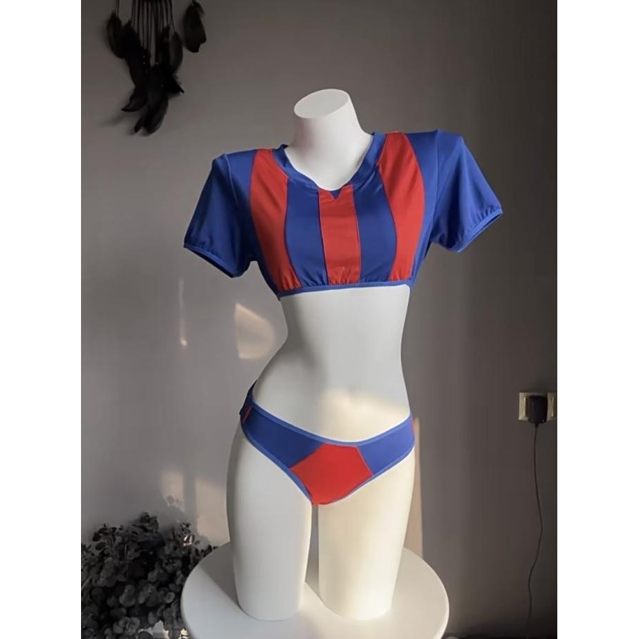 

Set Lingerie Sexy Seragam Pemandu Sorak Cosplay Suit Seragam A199 Original