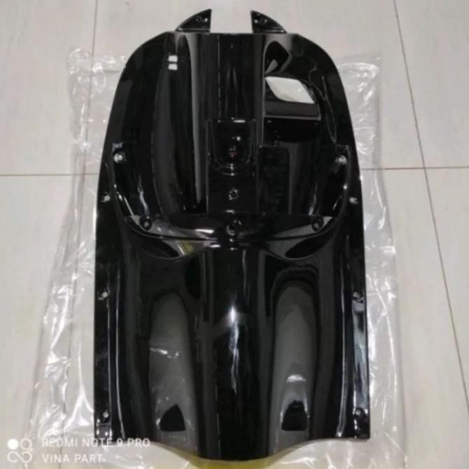 Legshield Legsil Dek Kunci Kontak Dasbor Honda Scoopy Fi / Scoopy Fi Esp Hitam 2013-2016