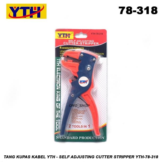 

SIAP KIRIM TANG KUPAS KABEL YTH - SELF ADJUSTING CUTTER STRIPPER YTH-78-318