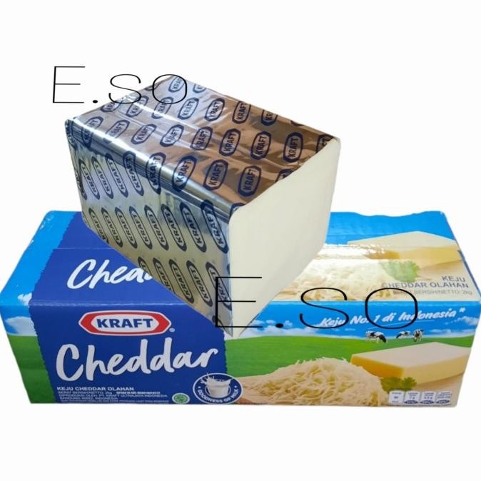 

SIAP KIRIM KEJU KRAFT CHEDDAR 1KG(REPACK) - CHEDDAR KRAFT