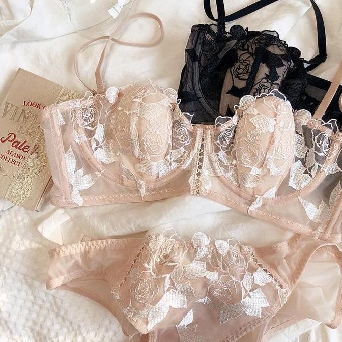 

Ss 105 Sexy Bra Dengan Design Transparan Premium Bra Push Up Set Lingerie Korea Fashion Bralette Original