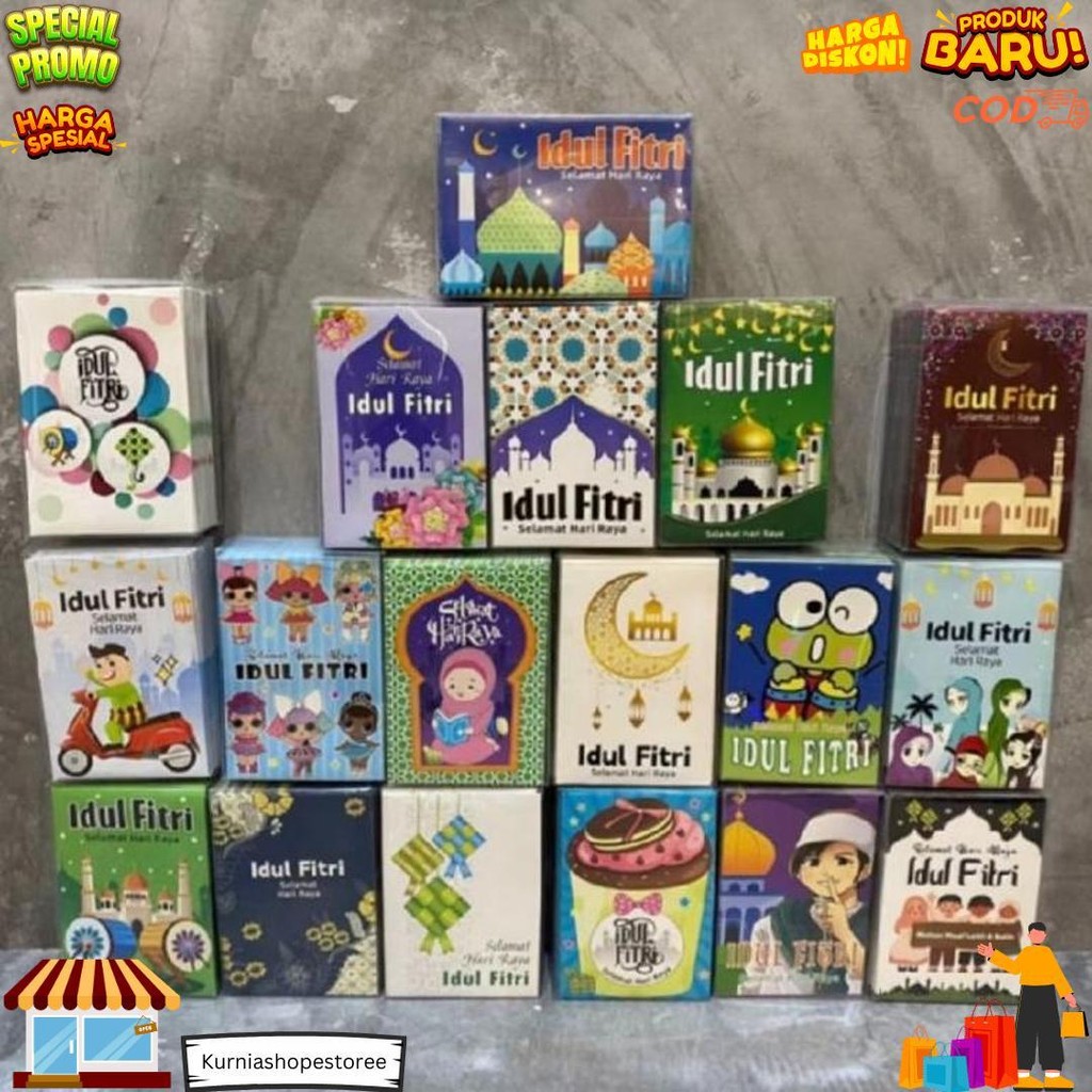 

Amplop Lucu Lebaran Idul Fitri Isi 50 Lembar Per Box/ Angpao Thr Eid Mubarak D Gratis Ongkir