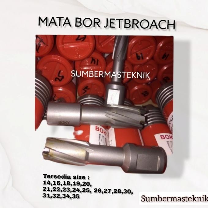 

SIAP KIRIM MATA BOR BOKY 19MM MATA BOR JET BROACH 19MM ANNULAR CUTTER 19MM BOKY