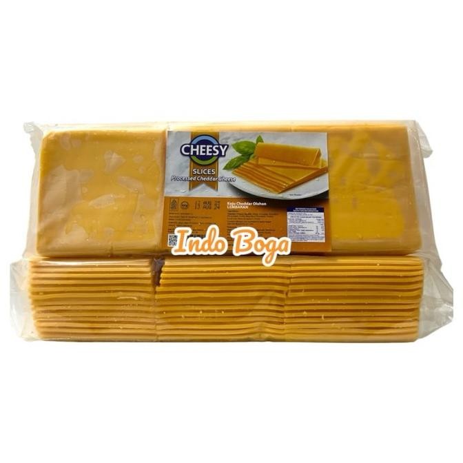 

SIAP KIRIM CHEESY RED CHEDDAR SLICE / KEJU BURGER SLICE CHEESY