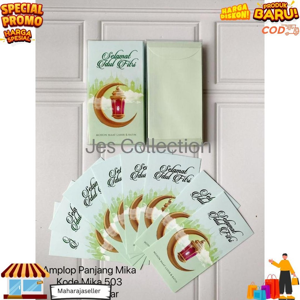 

Amplop /Ampau Lebaran Panjang Isi 30 Dan 25 Hari Raya Idul Fitri Ukuran 8X16Cm D Gratis Ongkir