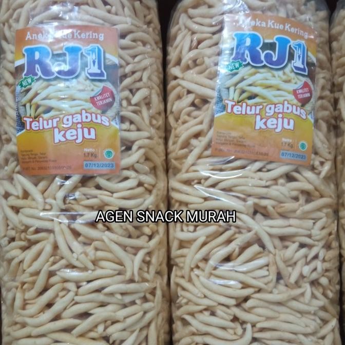 

SIAP KIRIM CENDOL KEJU 1BALL 1.7KG TELUR GABUS KEJU SNACK CEMILAN ARISAN