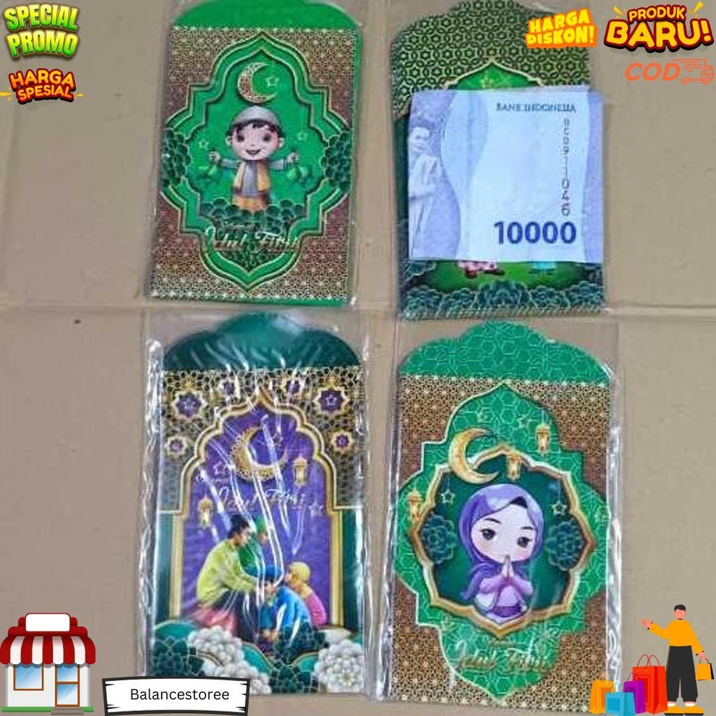 

Amplop Thr Lebaran Ukuran Besar / Kecil D Terlaris