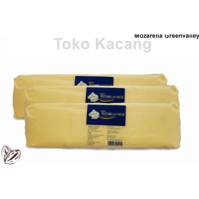 

SIAP KIRIM KEJU BLOK MOZARELLA GREEN VALLEY 2KG