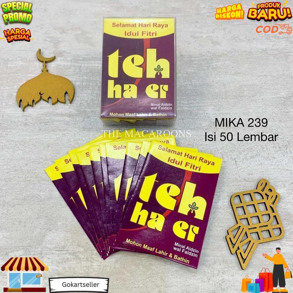 

Amplop Tema Snack Lebaran Idul Fitri Isi 50 Lembar / Angpao Thr Multifungsi D Gratis Ongkir