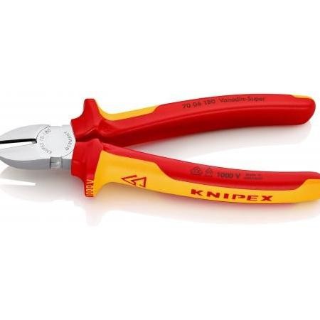 

SIAP KIRIM TANG POTONG 70 06 180 KNIPEX DIAGONAL CUTTER PLIERS