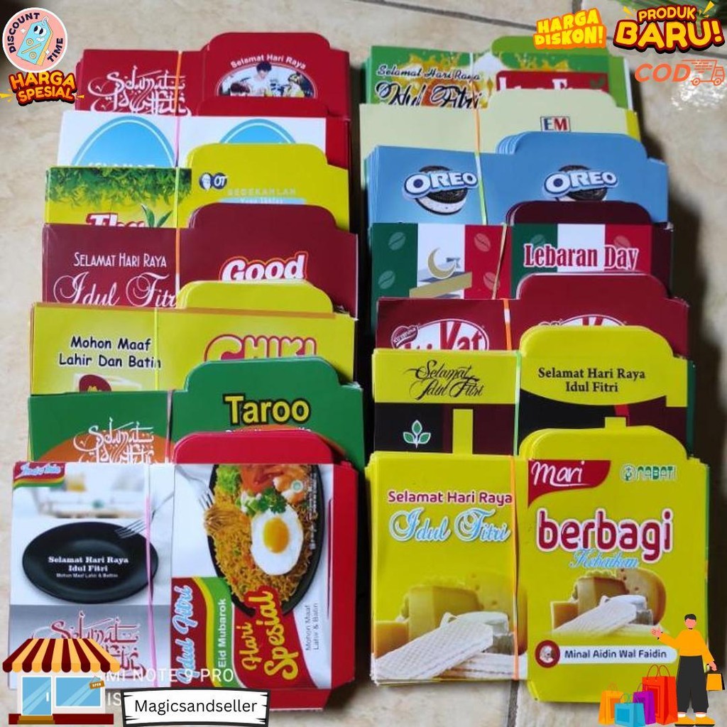 

1000 Lembar Amplop Snack/ Jajan Versi Mini ( Free Plastik) D Termurah