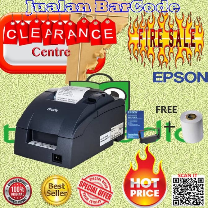 

SIAP KIRIM EPSON TMU220D ( NON CUTTER ) KHUSUS INTERFACE SERIAL | RS232