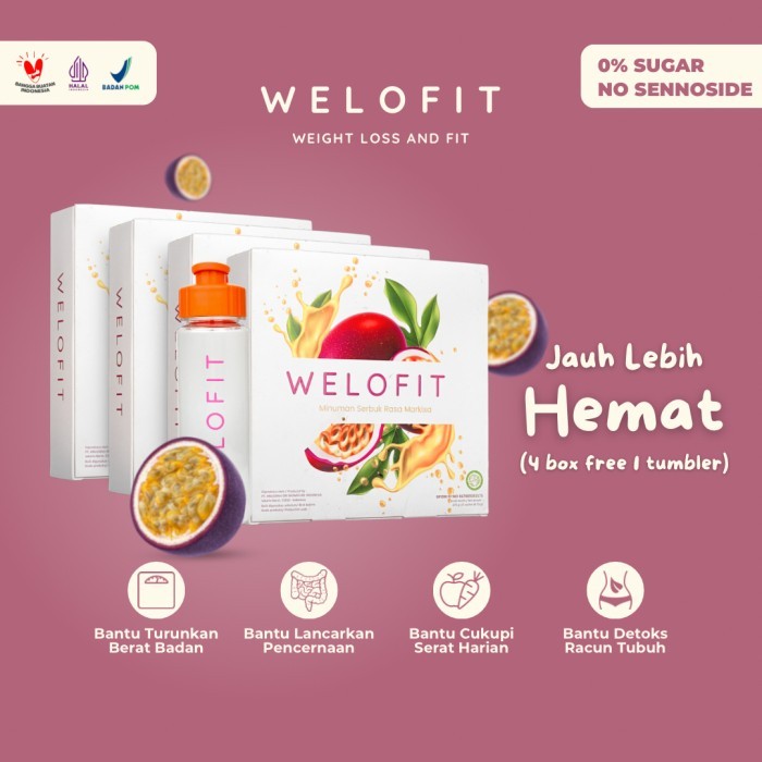 

WELOFIT Weight Loss & Fit - 4 Box