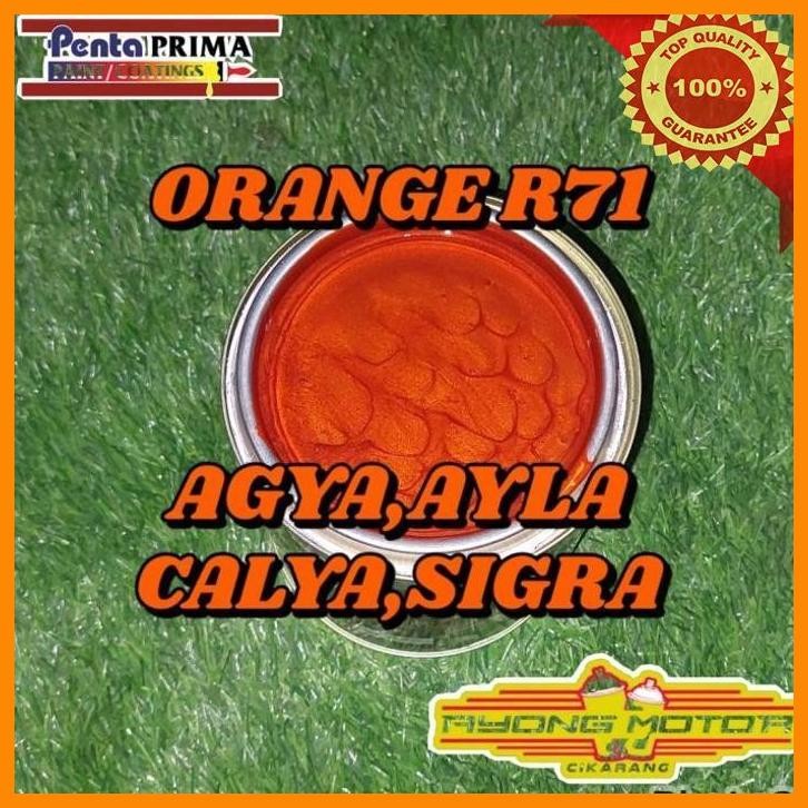 [AMC] CAT PENTA OTO/CAT DUCO PU TT-2171 ORANGE R71 AYLA,AGYA,CALYA,SIGRA