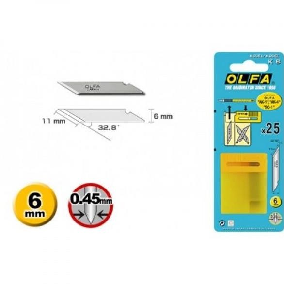 

SIAP KIRIM OLFA KB REFILL CUTTER SPARE BLADE KB