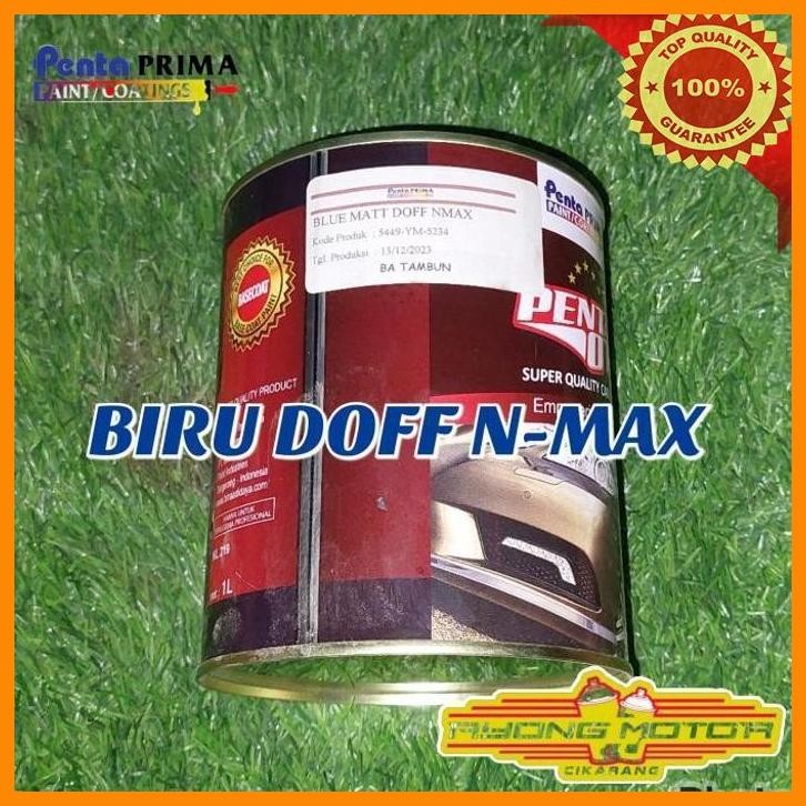 [AMC] CAT PENTA OTO/CAT DUCO PU YM-5234 BLUE MATT DOFF NMAX BIRU DOFF NMAX