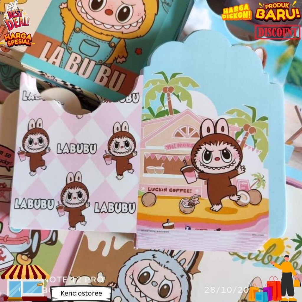 

Pilih Motif - 100 Lembar Amplop Labubu Kuromi Sanrio Terbaru Terviral Uk Medium D Cod