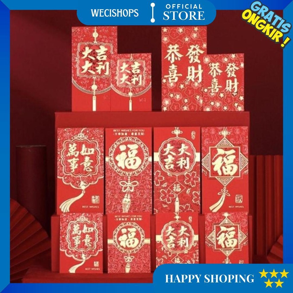 

Angpao Imlek 2025 Panjang Sincia Tahun Shio Ular Snake Fu | Amplop Angpau Gold Red Envelope Hongbao Lucu Imlek 3D Long Pendek Merah Emas Chinese New Year Tahun Baru Sincia Grosir Termurah D Promo 3.3