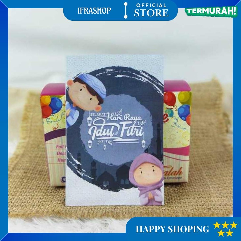 

Amplop Lebaran Falah Kode Al 24 Isi 50 Pcs / Amplop Cantik / Amplop Lucu / Amplop Lebaran Bisa Ecer D Gratis Ongkir