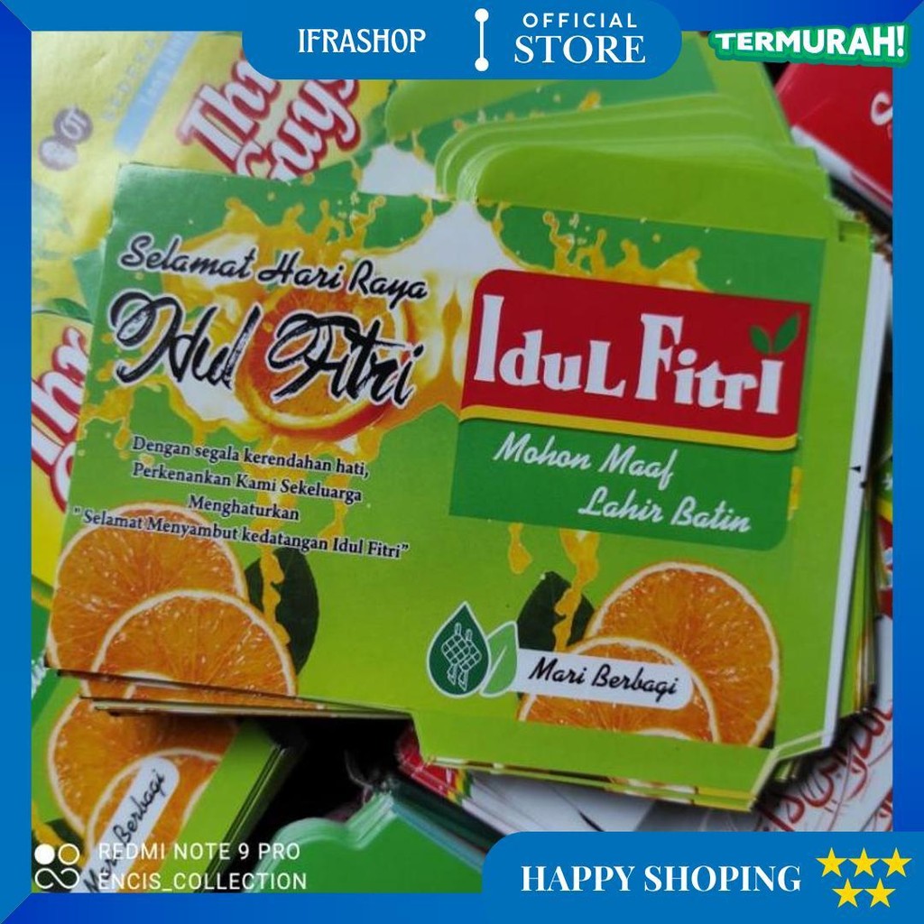 

1000 Lembar Amplop Snack/ Jajan Versi Mini ( Free Plastik) D Ramadhan Sale