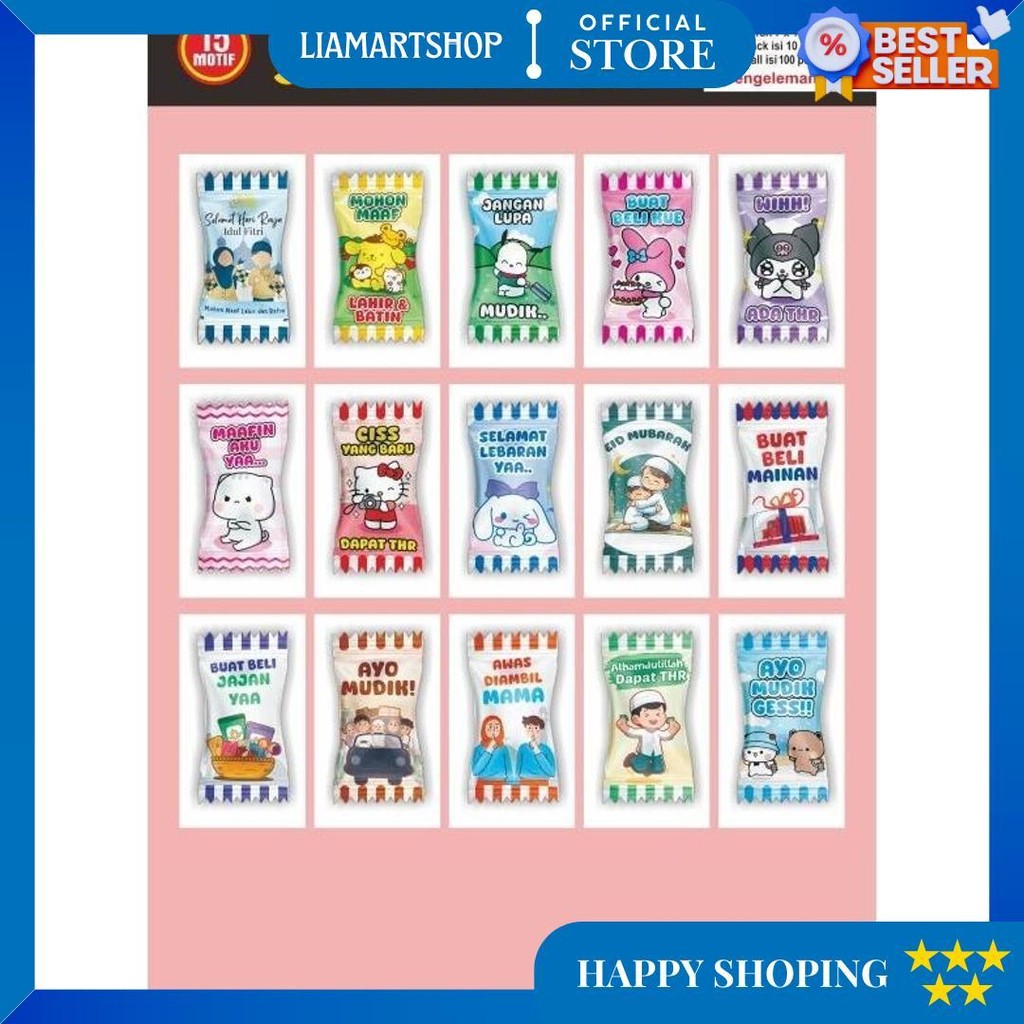

Isi 10 ( Ap150Gsm ) - Amplop Lebaran Permen 2025 D Ramadhan Sale