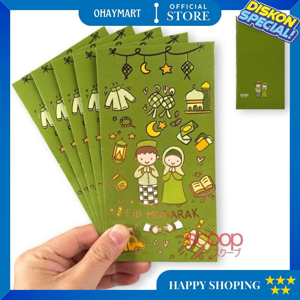 

Scoop Amplop Lebaran Ramadhan Angpau Emas Maaf Lahir Batin 71010400 D Best Seller
