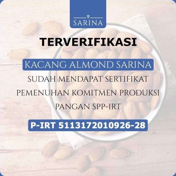 

Promo Almond Roasted / Kacang Almond Panggang Premium
