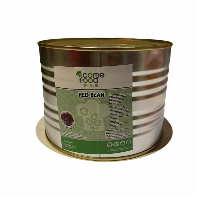 

Grosir Come Food Red Bean 2,1Kg / Comefood Kacang Merah Taiwan Topping Ori
