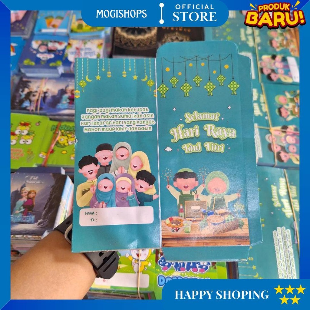 

(1000 Lembar) Amplop Angpau Idul Fitri Jumbo D Best Seller