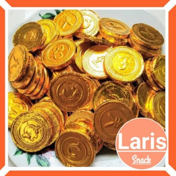 

Promo Cokelat Dollar / Coklat Koin Emas 1 Toples Isi 200 Pc / Larissnack