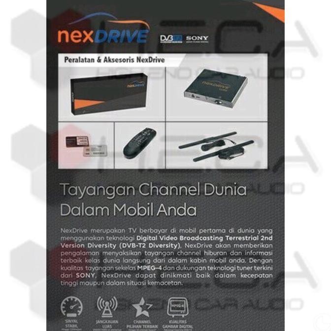 Murah Nexdrive By Asuka Hr-681 Dvb-T2 Tv Tuner Digital Mobil