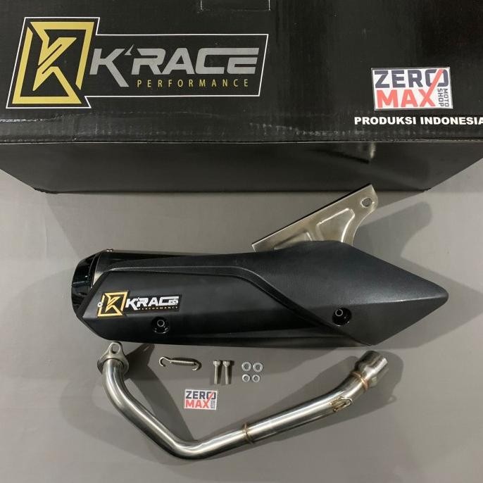 Promo Knalpot K RACE KRACE Standar Racing Vario 110 Scoopy FI ESP UP TO 2019 COD