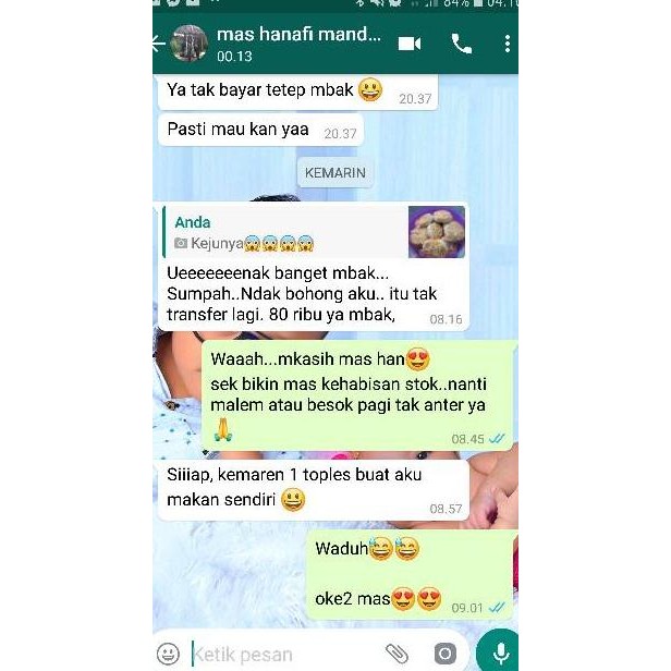 

BISA COD Kue kacang keju Mbok Nini Khas Jember et-61