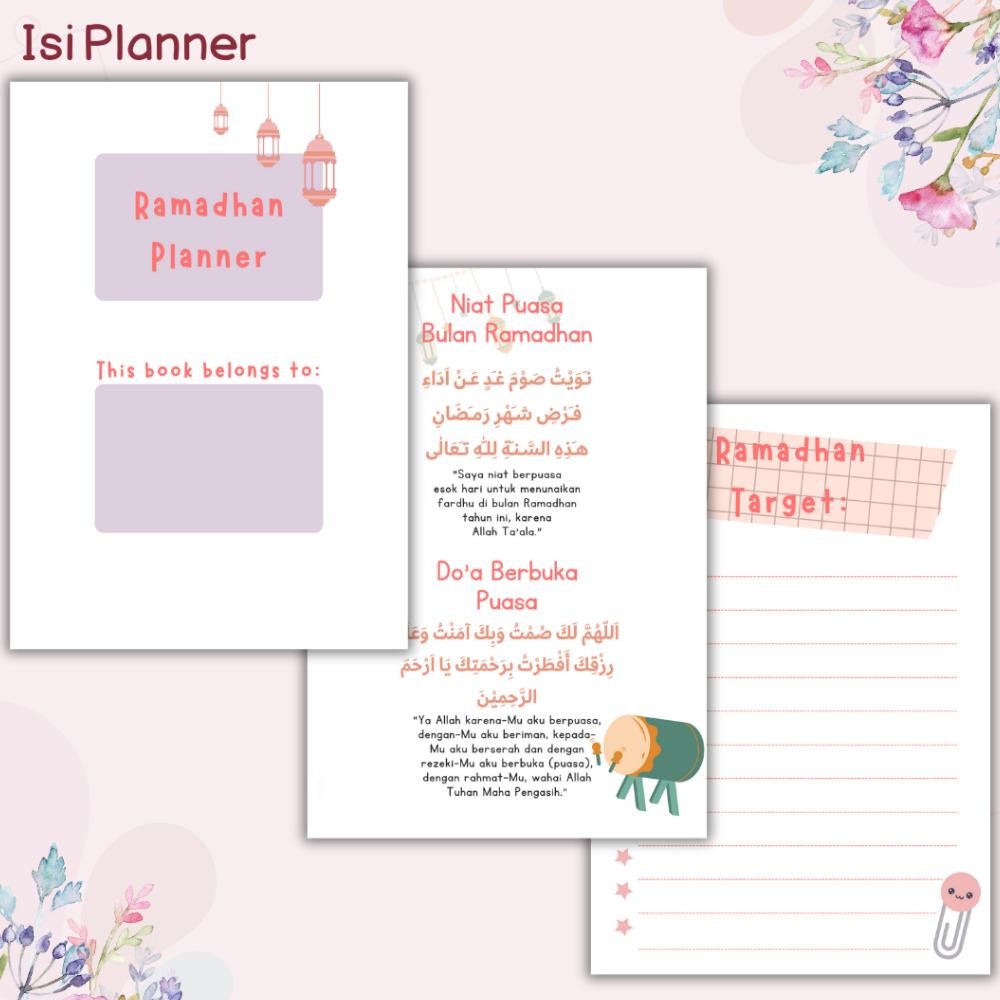

SALE [RP 1.0] Agenda Ramadhan | Notebook | Loose Leaf Ramadhan Daily Planner - RANDOM untuk Al Qur'an & Al Ma'Tsurat sr-32