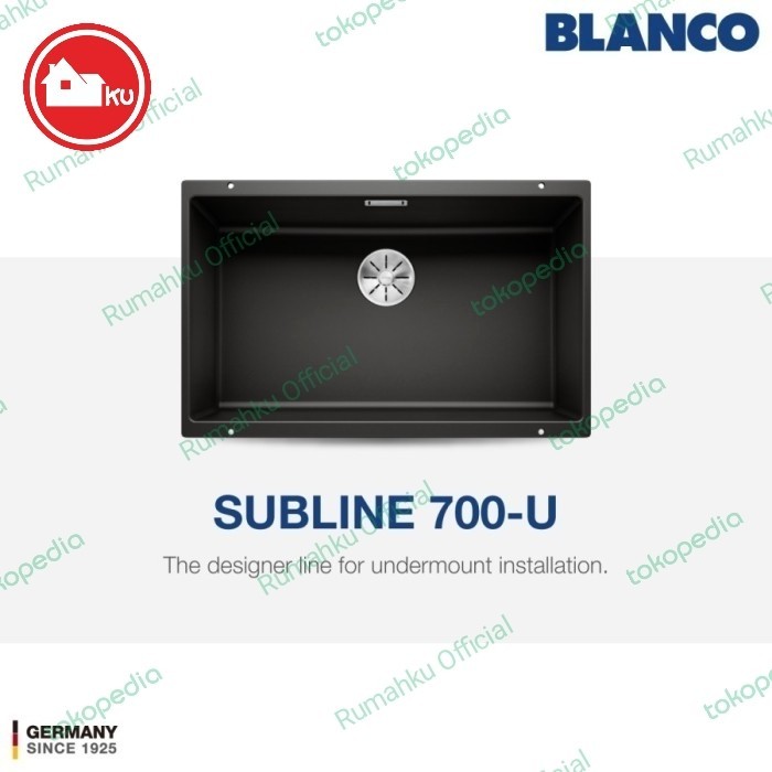 KITCHEN SINK BLANCO SUBLINE 700-U UNDERMOUNT SINK
