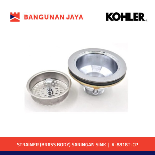 KOHLER STRAINER SARINGAN KITCHEN SINK K-8818T-CP