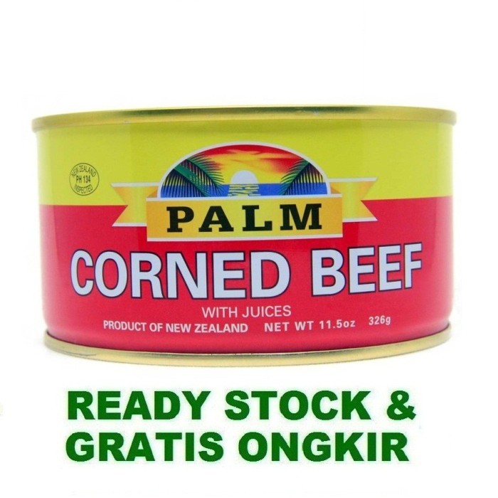 Palm Premium Corned Beef with Juices 326 G