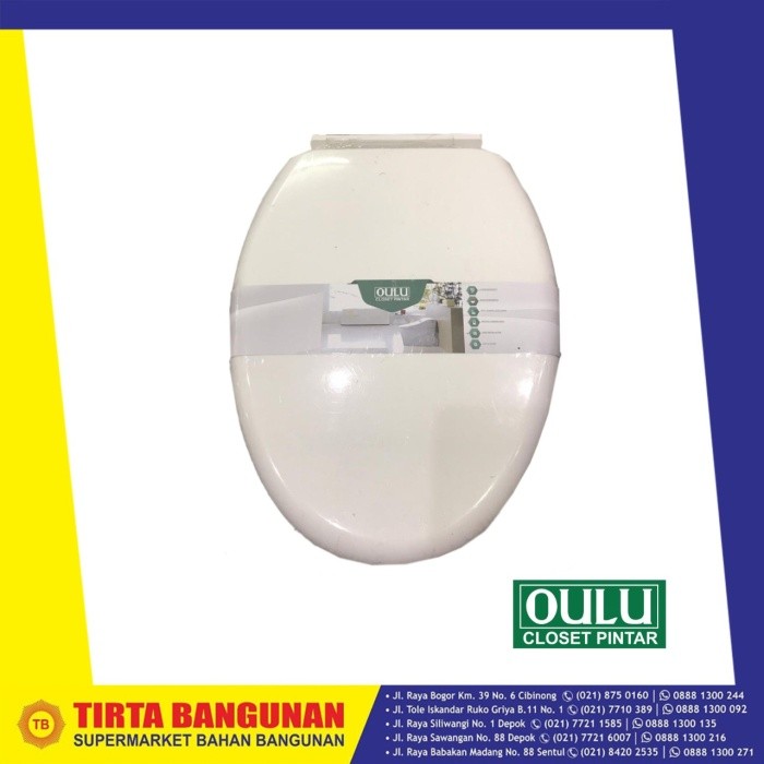 TERLARIS OULU A626 SEAT COVER / TUTUP KLOSET DUDUK