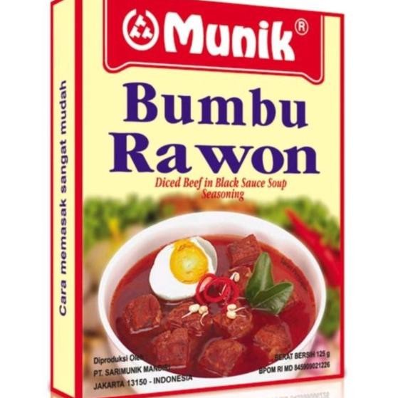 

Muni Bumbu Rawon 125Gr Ep November 2025