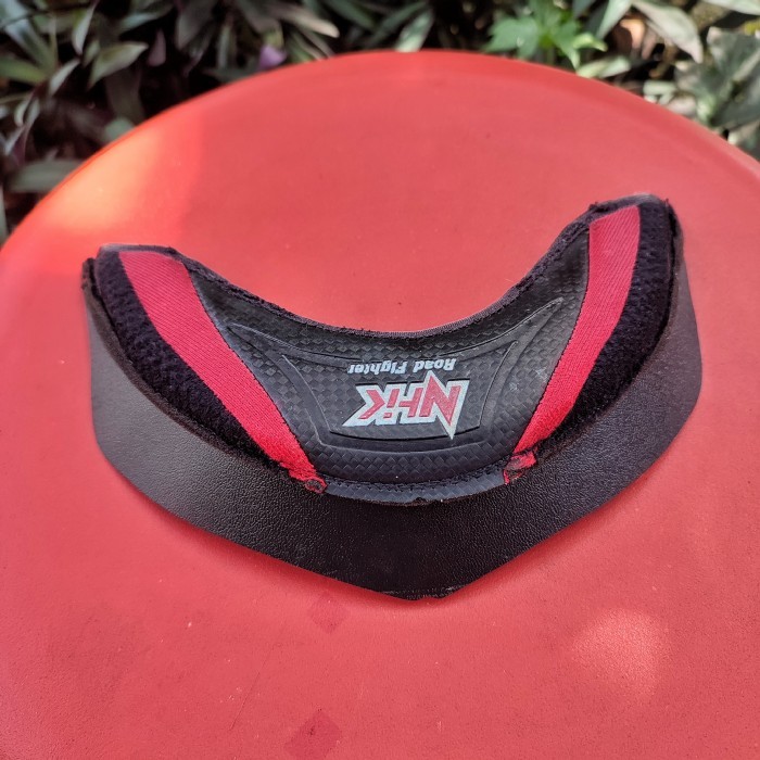 OBRAL Busa Leher aksesoris helm NHK Predator Half face bekas ORI copotan