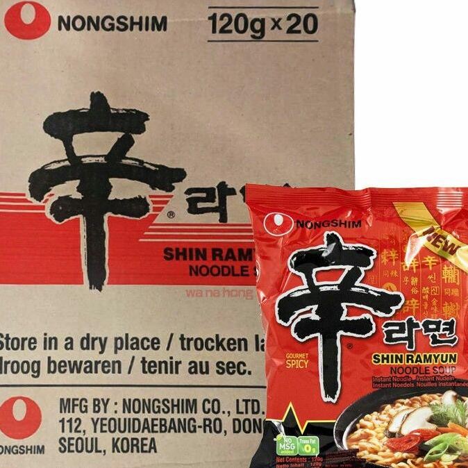 

Nonghim Hin Ramyun 1 Bo 120 Gr 20 Pc Made In Orea