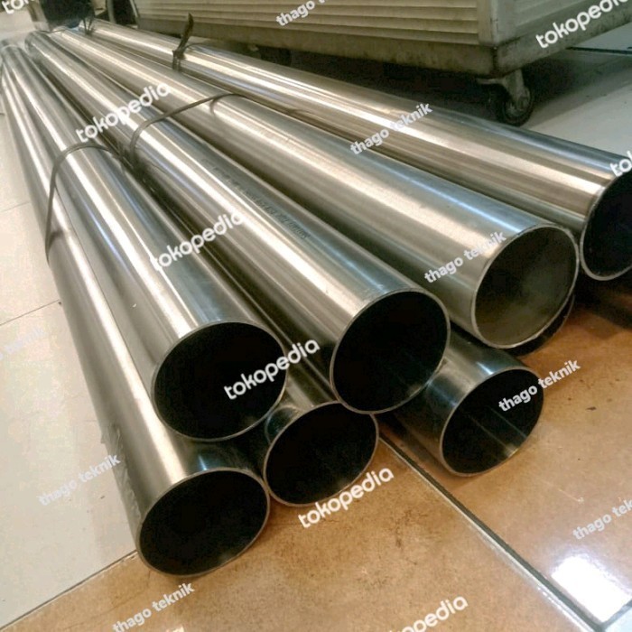 sanitary pipe / pipa sanitary SS316L 1" inch stainless steel 316
