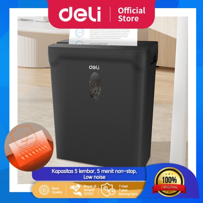 

TERLARIS! Deli Mesin Penghancur Kertas / Paper Shredder ET015