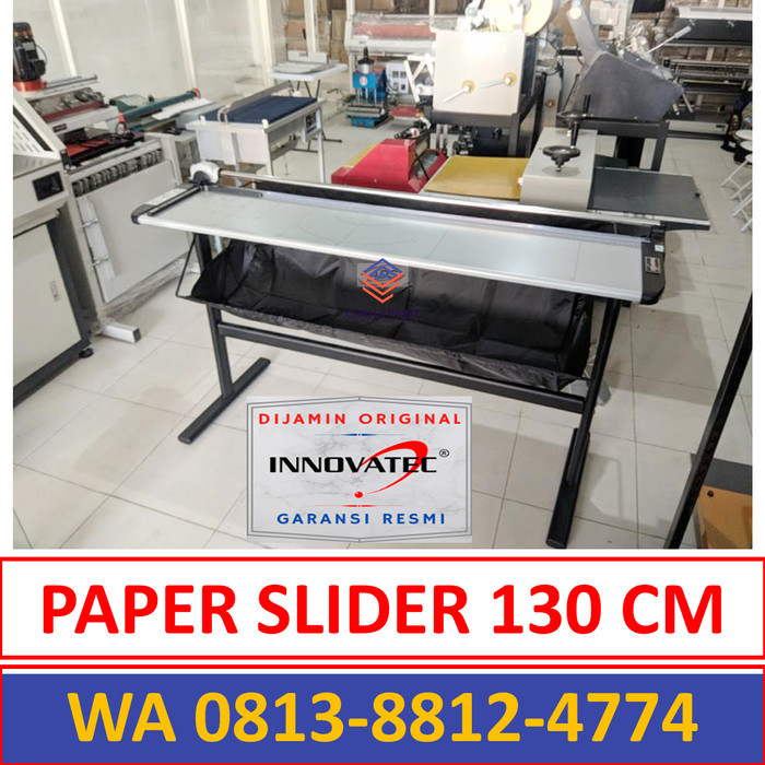 

Alat Potong Kertas Geser Rotary Paper Slider Trimmer 130 Cm INNOVATEC