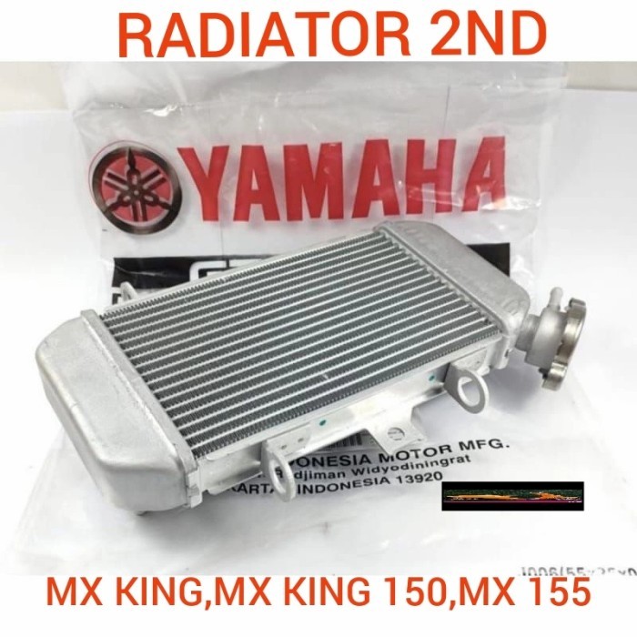 RADIATOR 2ND YAMAHA MX KING MX KING 150,MX 155 BERKUALITAS ORIGINAL