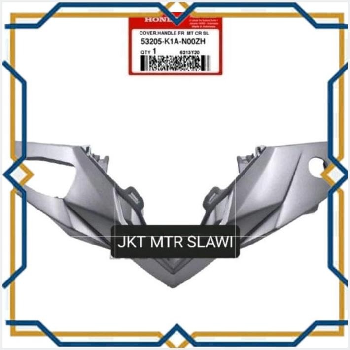 [AJM] 53205K1AN00ZH BATOK DEPAN BEAT 2020-2023 SILVER DOFF ORI AHM