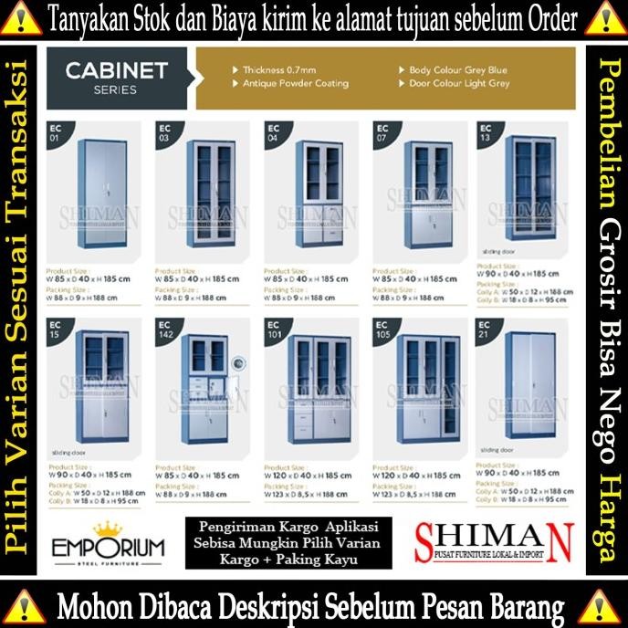 

Lemari Besi Emporium / Lemari Arsip / Lemari Cabinet / Lemari File