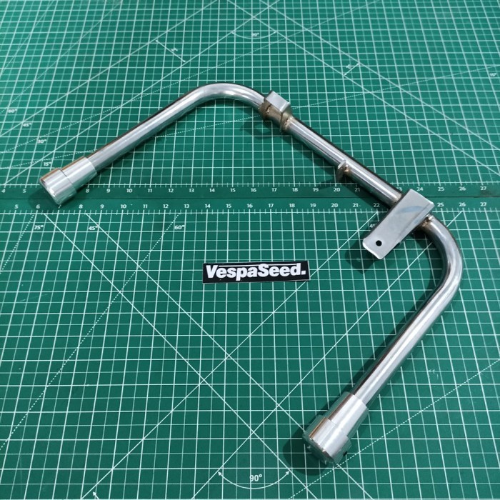 Standar Tengah Vespa Chrome Ring 10 Set Sepatu Vespa Px Excel Sprint